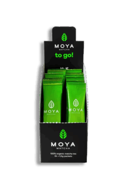Moya Matcha To Go! Traditional organic japanese green tea