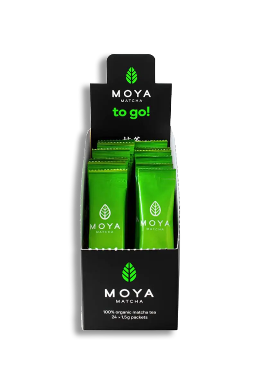 Moya Matcha To Go! Traditional organic japanese green tea