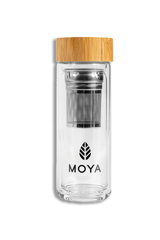 Glass matcha shaker
