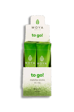 Moya Matcha To Go! Daily organic japanese green tea