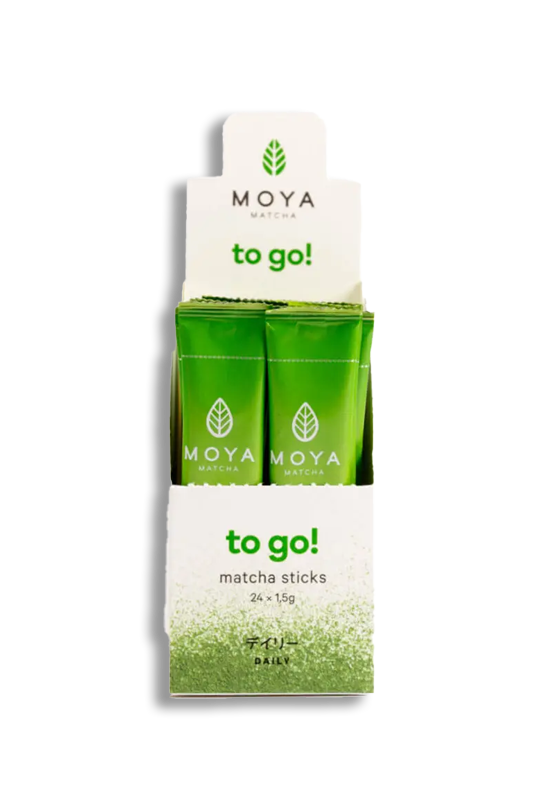 Moya Matcha To Go! Daily organic japanese green tea