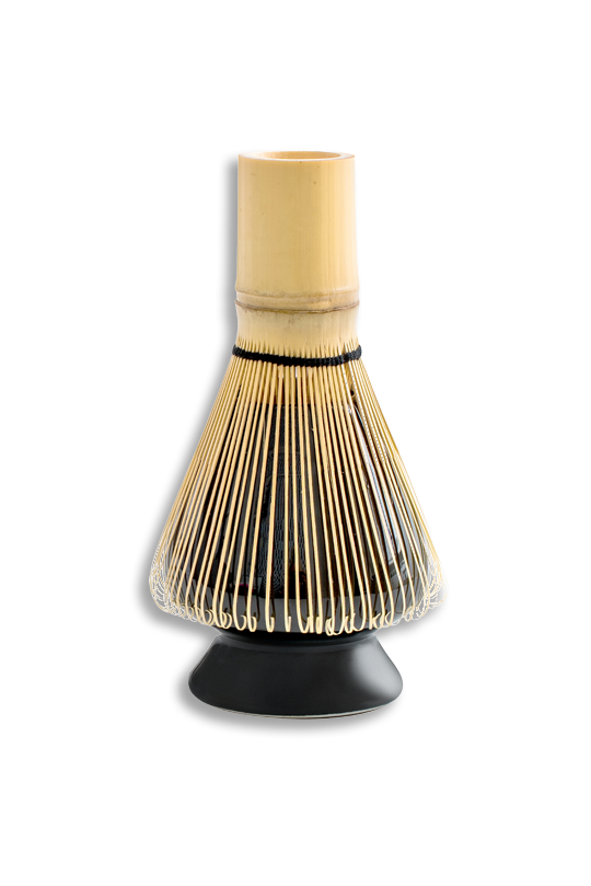 Chasen & Naoshi - matcha bamboo whisk + holder